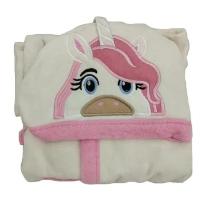 حوله پالتویی کودک بالاست مدل اسب تک شاخ سایز 90