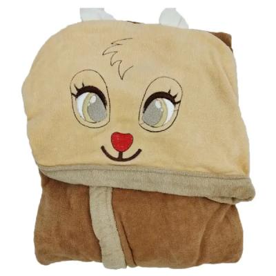 حوله پالتویی کودک بالاست مدل سنجاب سایز 110