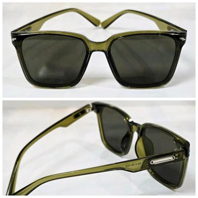 عینک آفتابی سایز بزرگ رنگ خاص سبز زیتونی