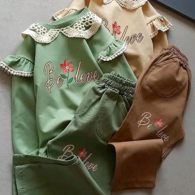 بلوزشلوار عیدانه ی دخترانه