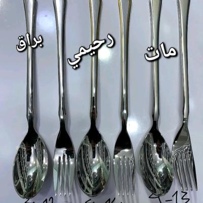 سرویس قاشق و چنگال 24نفره 120 پارچه یونیک نیمه طلایی خاص (پس کرایه )