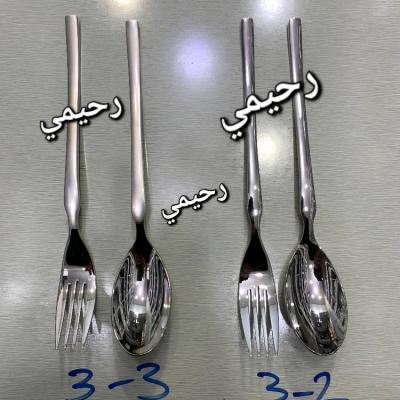 سرویس قاشق و چنگال 24نفره 120 پارچه یونیک نقره ای جدید خاص (پس کرایه )