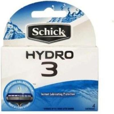 تیغ یدک خودتراش مردانه 3 تیغه شیک مدل Schick HYDRO 3 بسته 4 عددی