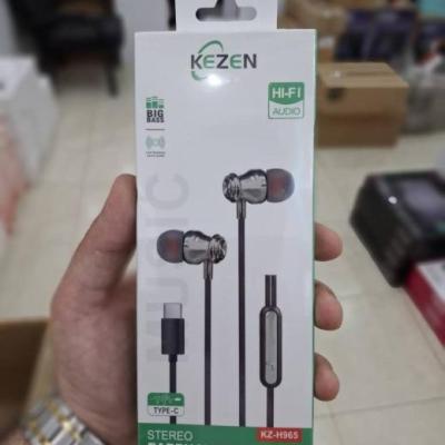 هندزفری باسیم تایپ سی KEZEN مدل KZ-H965