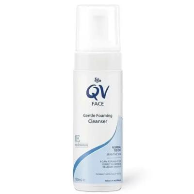 فوم شستشو صورت کیووی مدل Gentle cleanser حجم 150 میلی‌ لیتر کد 1751