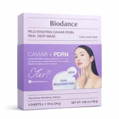 ماسک ورقه‌ای جوانساز خاویار و PDRN بایودنس کد 1544