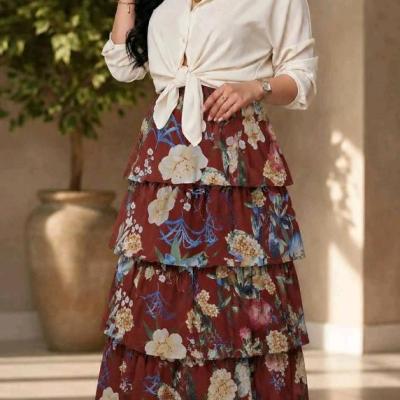 دامن طبقه ای