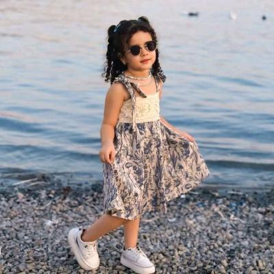 سارافون ساحلی پیراهن دخترانه بچگانه