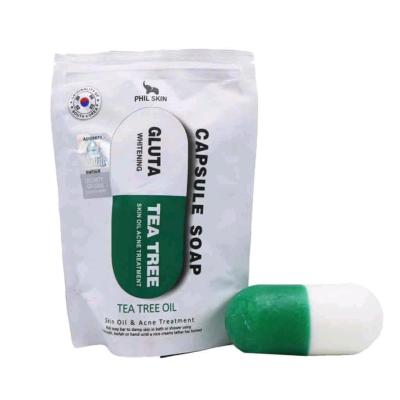 صابون کپسولی سبز