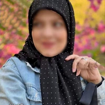روسری درختی مشکی فول نگین 4465