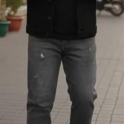 شلوار جین مام ذغالی