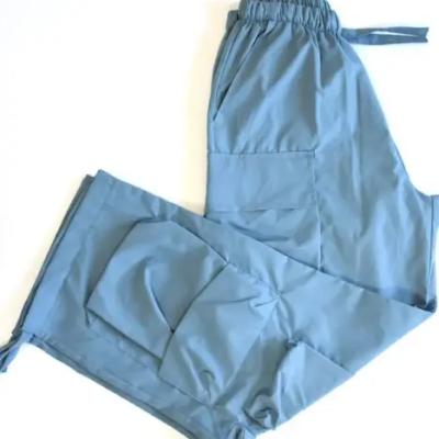 شلوار کارگو پارچه‌ای آزاد | کمر کشسان و 10 جیب