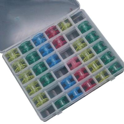 پک ماسوره پلاستیکی رنگی بزرگ ژانومه (بسته 36 عددی)