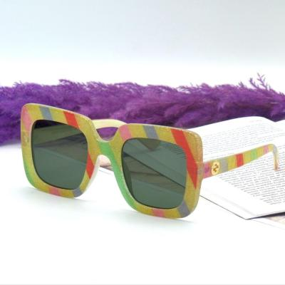 عینک آفتابی گوچی زنانه پاستیلی uv400 Gucci
