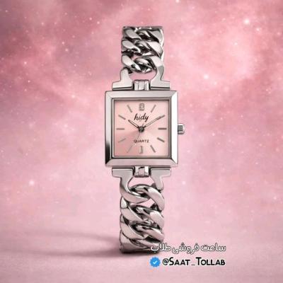 ساعت زنانه و دخترانه شیک بند استیل