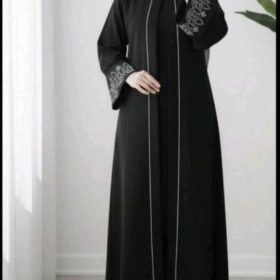 مانتو عبایی کرپ مازراتی جبران