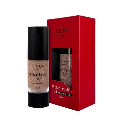 تینت آبرسان صورت بژطبیعی مناسب انواع پوست (LT 02) لدورا 30 میلی