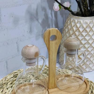 آبلیمو ریز پیرکس جفتی همراه استند چوبی