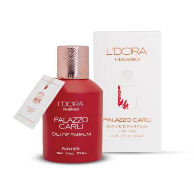 ادوپرفیوم زنانه مدل PALAZZO CARLI لدورا فرگرنس 100 میلی‌لیتر تکی و عمده
