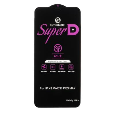 محافظ صفحه نمایش شیشه ای Super D Anti Static Yes Plus مدل Apple iPhone 11 Pro Max / iPhone X Max / iPhone Xs Max