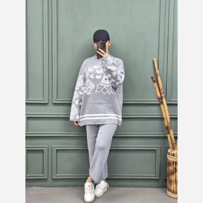 ست بافت پینترستی زنانه فری سایز