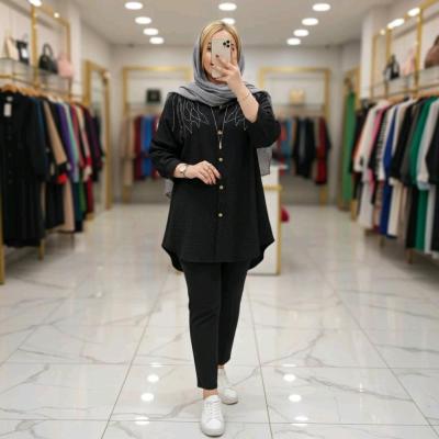 شومیز نگین دارآبشاری