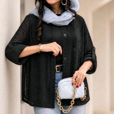 شومیز دانتل صدف ابریشم مراکشی