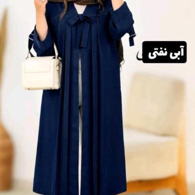 مانتو مجلسی کرپ مدل جلو پیله