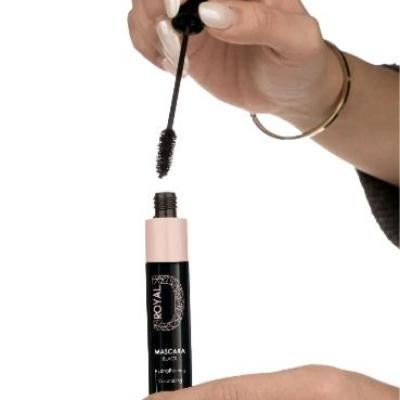 ریمل مژه مشکی رویال دی با سری 2 در 1 بلندکننده و حجم‌دهنده