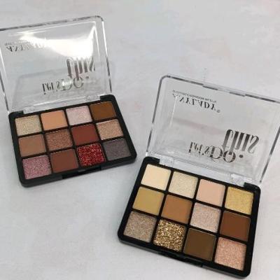 پالت سایه 12 رنگ