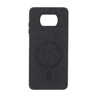 قاب Pucker چرمی طرح مگ سیف Xiaomi Poco X3 / Poco X3 Pro / Poco X3 NFC