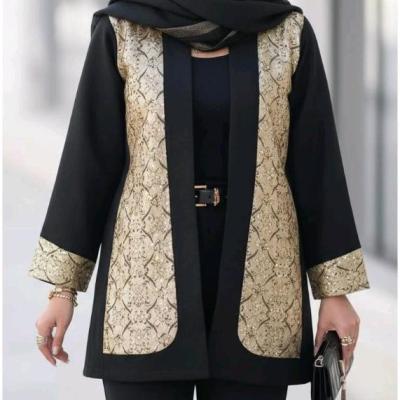 مانتو کتی زنانه کتان مدل کت نگین