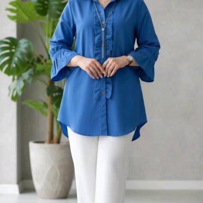 شومیز چین دار داکرون