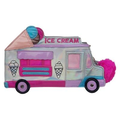 کیف رودوشی دخترانه مدل HOLOGRAM