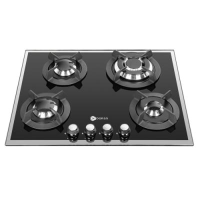 گاز صفحه ای مدل DG2110-4 مشکی آینه ای درسا