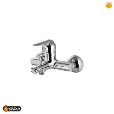 شیر دوش حمام مدل کاج کروم درخشان