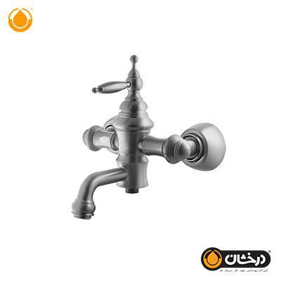 شیر دوش حمام مدل بل کروم درخشان