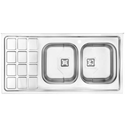 سینک ظرفشویی روکار نیمه فانتزی مدل DS3418-120 (DS 743) درسا