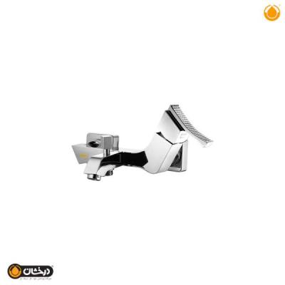 شیر دوش حمام مدل پرنس کروم درخشان