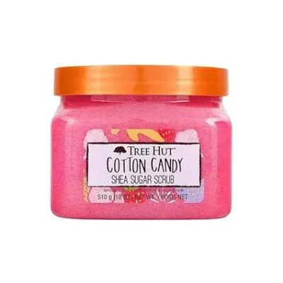 اسکراب بدن شکر و شی باتر Tree Hut مدل Cotton Candy
