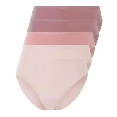 شورت زنانه اسمارا فاق بلند نخی رنگ کرم سایز بزرگ و کو چک M تا 3XL