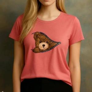 تیشرت خرسی دخترانه زنانه مارک BETIS