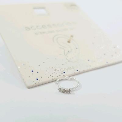 ایرکاف نقره عیار 925 نگین دار ، ساخت کشور تایلند