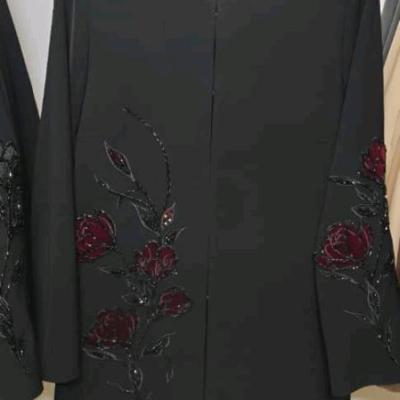 مانتو مجلسی کرپ مانتویاقوت مدل مدلشقایق