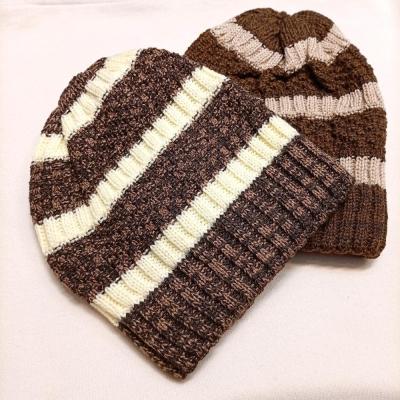 کلاه بافت دو رنگ (اسپرت)