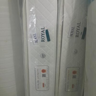 تشک یکنفره طبی فنری پددار رویال 8