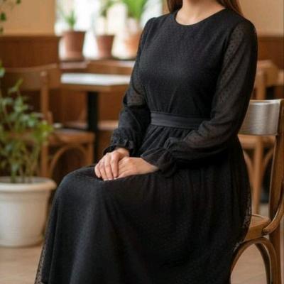 پیراهن مهمانی زنانه دانتل مدل آوا