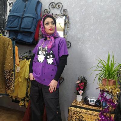 تیشرت نخی زنانه