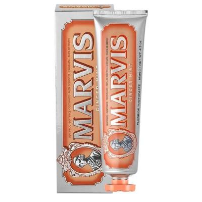 خمیر دندان مارویس زنجبیل و نعنا Ginger mint حجم 85 میل
