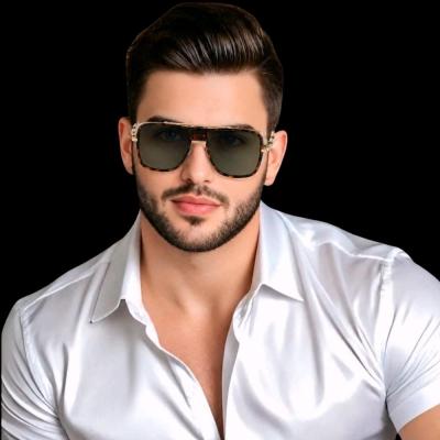 عینک آفتابی Balmian بالمین سبز مردانه شاین دار